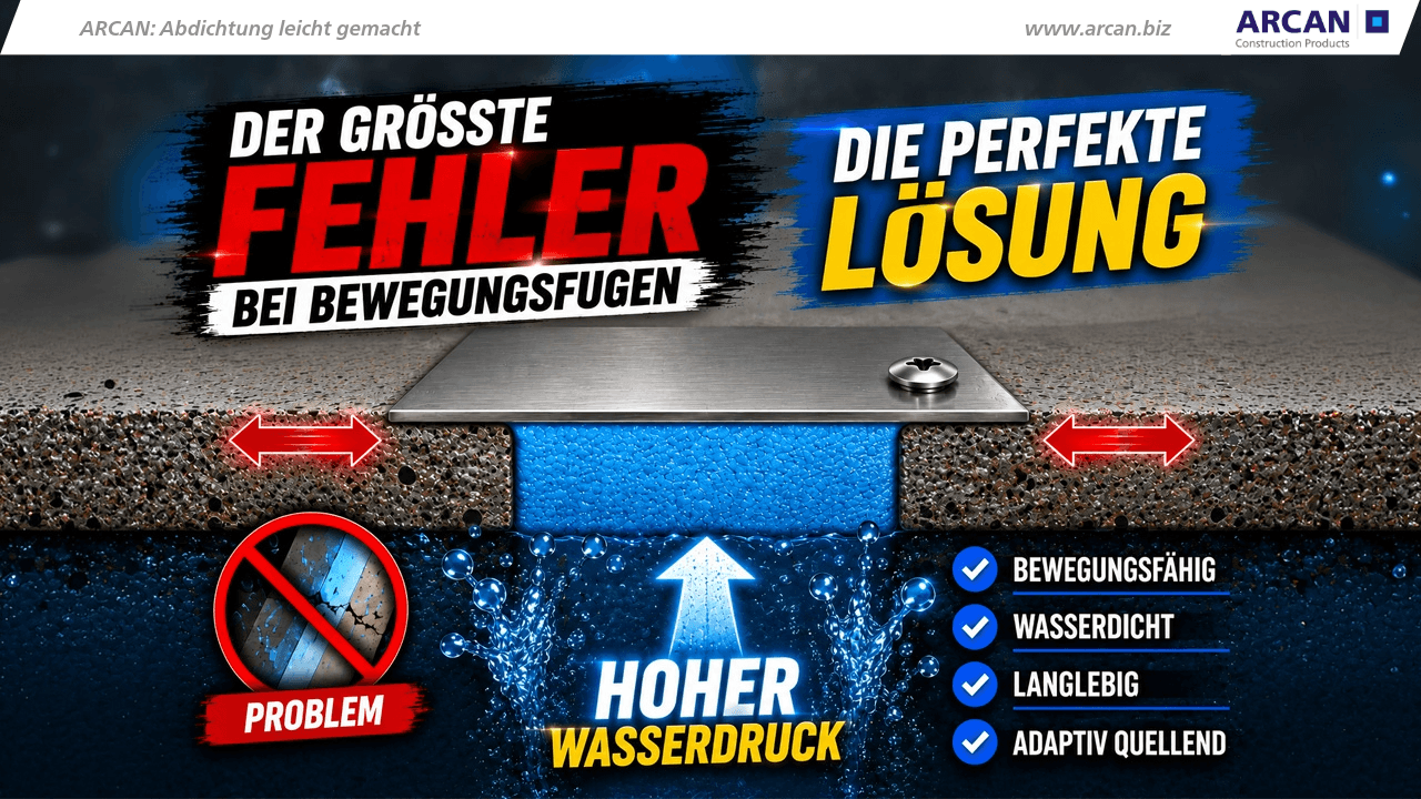 Wasserstopp = Schaum?   Zeit für eine bessere Lösung
