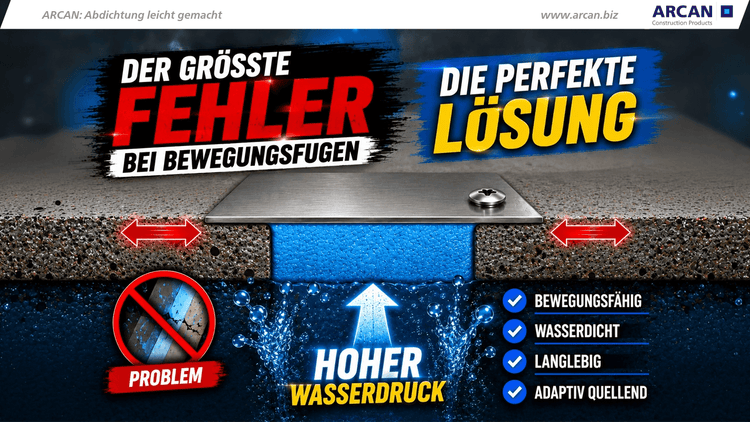 Wasserstopp = Schaum?   Zeit für eine bessere Lösung
