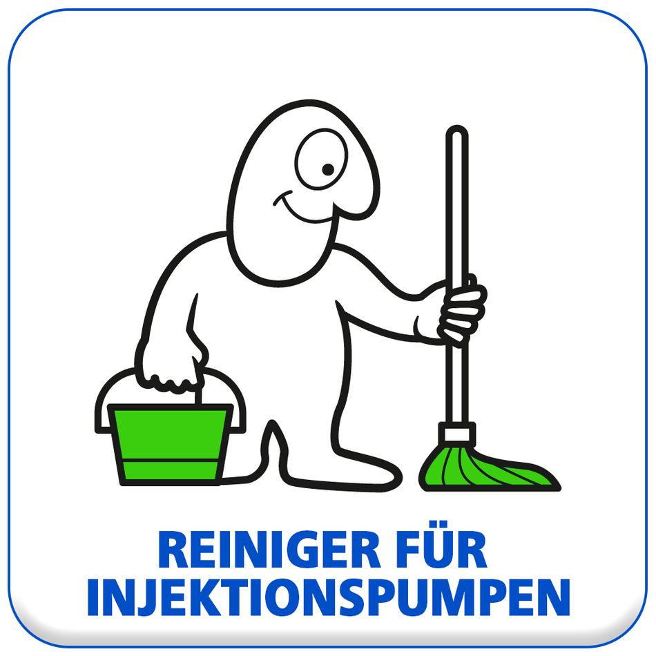 Reiniger für Injektionspumpen