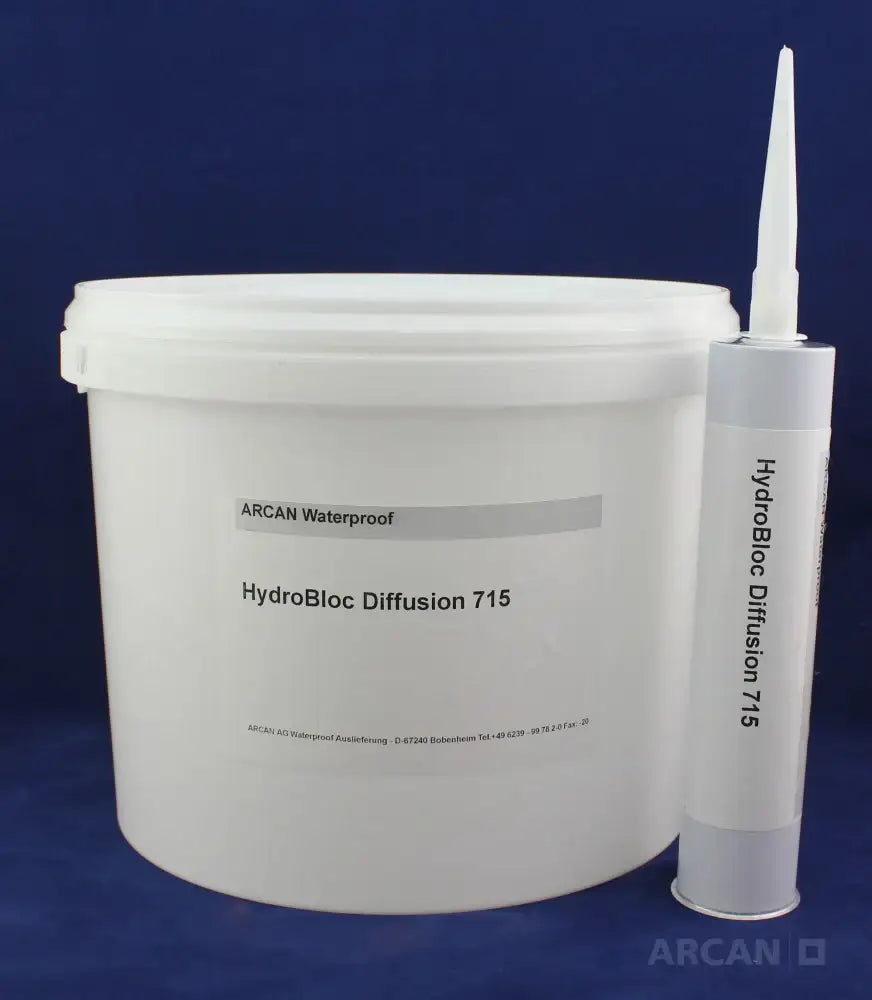 HydroBloc 715 Diffusion - konzentrierte, lösemittelfreie Injektionscreme (Kartusche 0,310 l)
