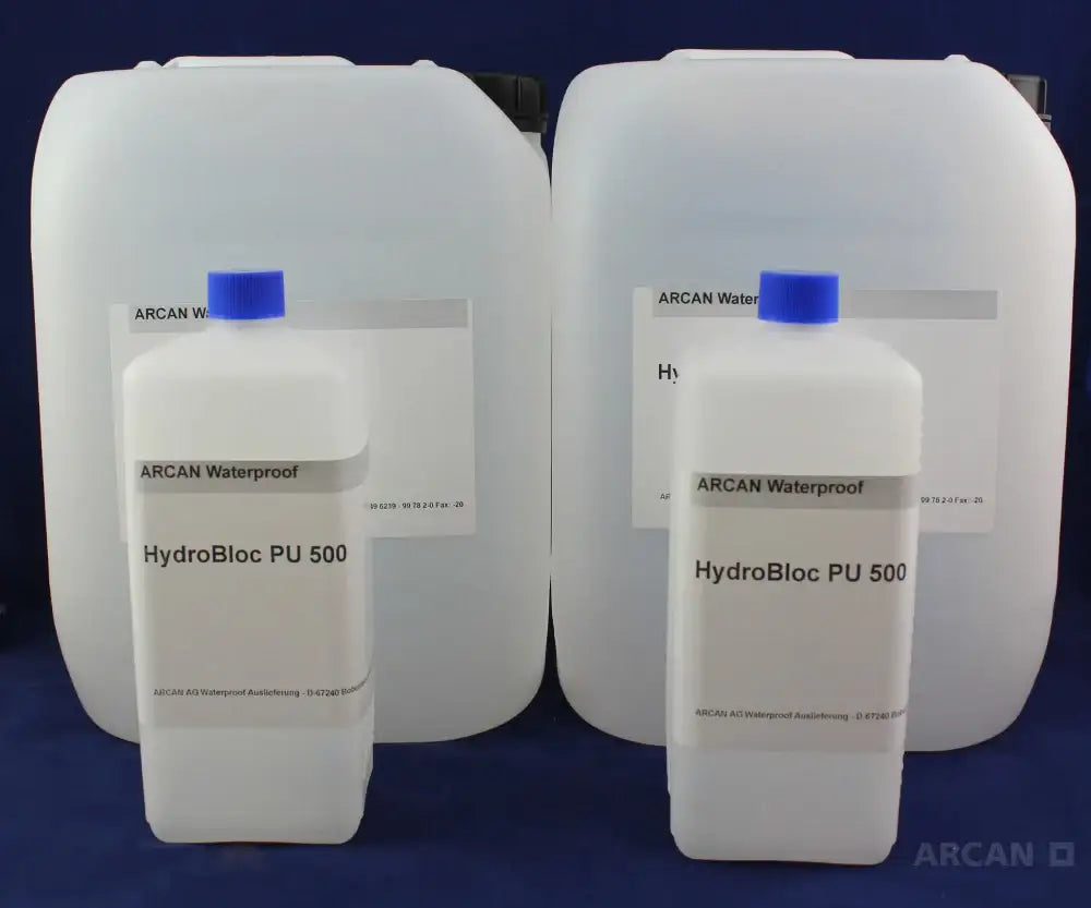 HydroBloc PU 500 – quellfähiges Polyurethan Injektionsharz