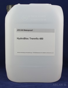 ARCAN Bauchemie  HydroBloc- Trennfix 480 Injektionsharze reiniger