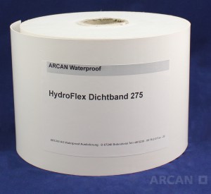Arcan Bauchemie Abdichtung » Folienabdichtung  Hydroflex dichtband 275 weiß