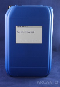 Abdichtung » Injektionssysteme » Acrylat Gel » HydroBloc©-Polygel 530 – Acrylat Gel für Hinterlegungsinjektionen (28 kg)